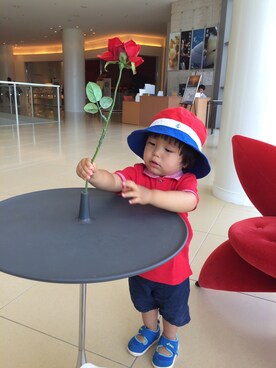 レイチェルさん（キッズ・80cm）の夏コーディネート