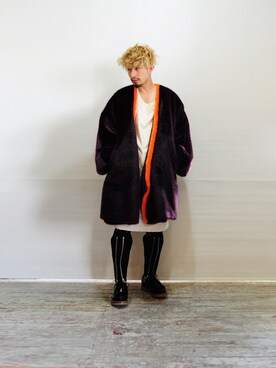 「banalchicbizarre」｜「アイテム（ジャケット/アウター）」を使った、ShunNakagawaさん（メンズ・170cm）の春コーディネート