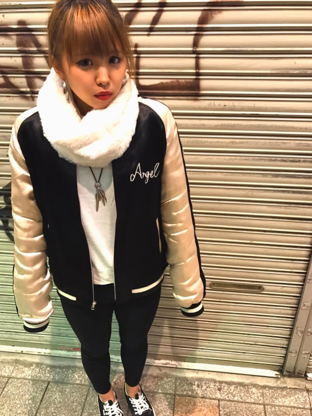 ジャケット・アウター Schott ANGEL SATIN SKA JACKET Schott ANGEL SATIN SKA JACKET