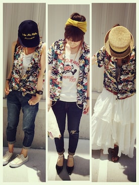 chiさん（レディース・162cm）の夏コーディネート