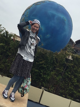 Yukina Takahashiさん（レディース・170cm）の春コーディネート