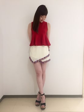 saori watanabeさん（レディース・167cm）の夏コーディネート