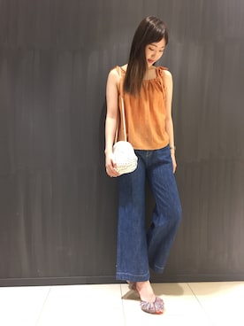saori watanabeさん（レディース・167cm）の夏コーディネート