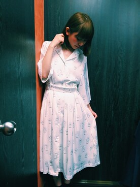 「RUBY AND YOU」｜木村ミサさん（レディース・155cm）の春コーディネート