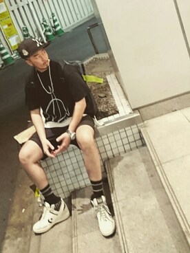 豆ちゃんさん（メンズ・173cm）の夏コーディネート