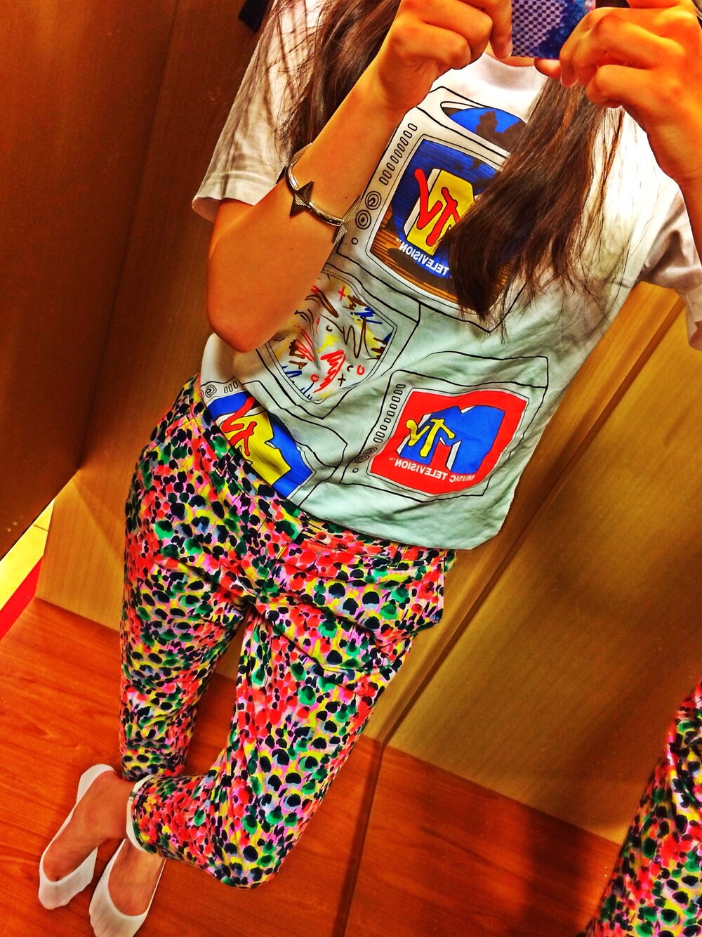 「UNIQLO、GAP、swagger、UT、ＨＭ、MTV」｜「アイテム（キャップ、ブラック系）」を使った、manaeさん（レディース・166cm）の夏コーディネートの1枚目の写真