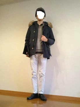 こんぶさん(メンズ・176cm)の冬コーディネート