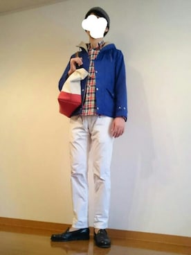 「NOLLEY’S（ノーリーズ）のアイテム（トップス）」を使った、こんぶさん（メンズ・176cm）の冬コーディネート