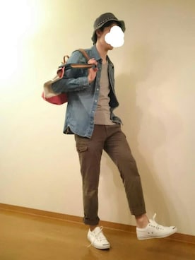 こんぶさん（メンズ・176cm）の春コーディネート