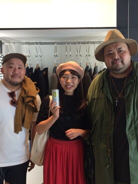 「MR.GENTLEMAN」｜「アイテム（アクセサリー）」を使った、ちゃんちーさん（レディース・152cm）の秋コーディネート