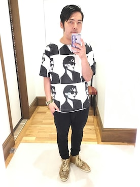 「ハイカット」｜Takashi Yokotaさん（メンズ・166cm・20代）の夏コーディネート