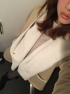 「ご近所コーデ」｜「アイテム（その他アウター）」を使った、xxxchikaxxxさん（レディース・165cm）の冬コーディネート
