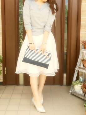 kmhanさん（レディース・157cm）の春コーディネート