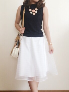 kmhanさん（レディース・157cm）の夏コーディネート