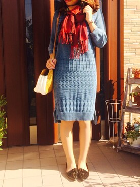 kmhanさん（レディース・157cm）の秋コーディネート