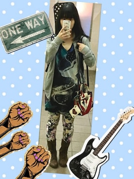 「Think Bee!（シンクビー）のアイテム」を使った、HIKARUさん（レディース・160cm）の秋コーディネート