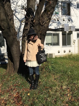 HIKARUさん（レディース・160cm）の秋コーディネート