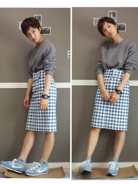 marie ∞さん（レディース・154cm）の冬コーディネート