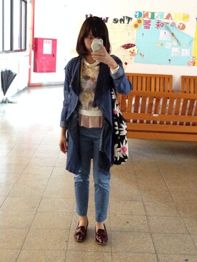 Katherineさん（レディース・160cm）の夏コーディネート