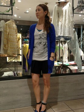 B'2nd E-ma UMEDAさん（レディース・164cm）の夏コーディネート