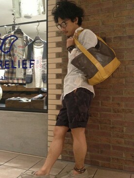 B'2nd E-ma UMEDAさん（メンズ・170cm）の夏コーディネート