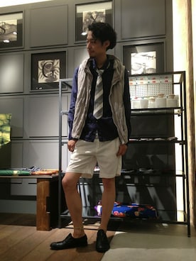 B'2nd E-ma UMEDAさん（メンズ・175cm）の夏コーディネート