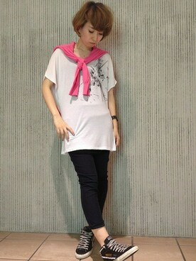 B'2nd E-ma UMEDAさん（レディース・165cm）の夏コーディネート