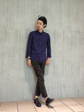 B'2nd E-ma UMEDAさん（メンズ・175cm）の夏コーディネート