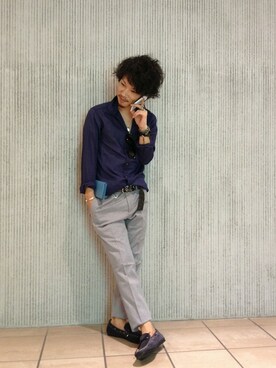 B'2nd E-ma UMEDAさん（メンズ・170cm）の夏コーディネート