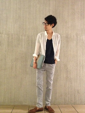 B'2nd E-ma UMEDAさん（メンズ・175cm）の夏コーディネート