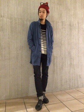 B'2nd E-ma UMEDAさん（メンズ・180cm）の秋コーディネート