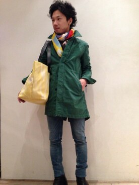 B'2nd E-ma UMEDAさん（メンズ・170cm）の冬コーディネート