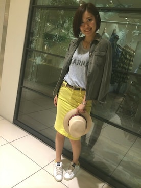 B'2nd E-ma UMEDAさん（レディース・167cm）の春コーディネート