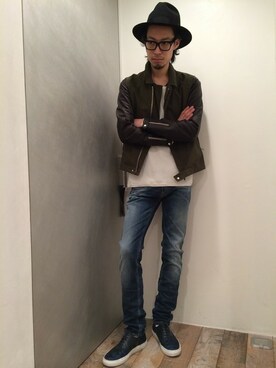 B'2nd E-ma UMEDAさん（メンズ・180cm）の春コーディネート