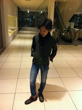 B'2nd E-ma UMEDAさん（メンズ・170cm）の春コーディネート