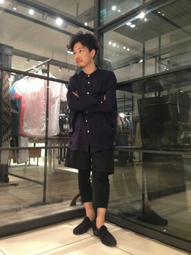 B'2nd E-ma UMEDAさん（メンズ・165cm）の春コーディネート