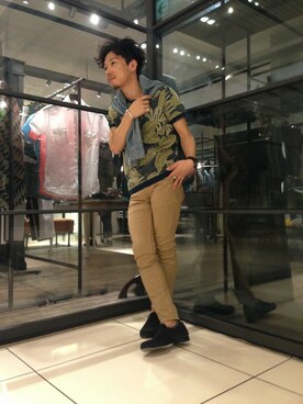 B'2nd E-ma UMEDAさん（メンズ・165cm）の春コーディネート