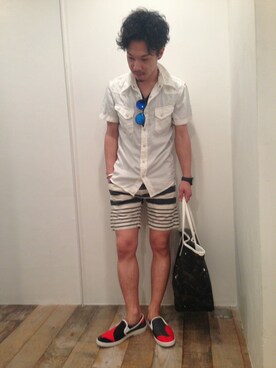 B'2nd E-ma UMEDAさん（メンズ・165cm）の夏コーディネート