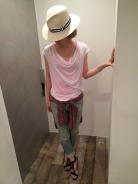 B'2nd E-ma UMEDAさん（レディース・165cm）の夏コーディネート