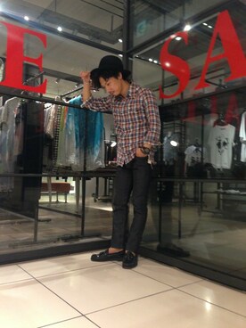 B'2nd E-ma UMEDAさん（メンズ・165cm）の夏コーディネート