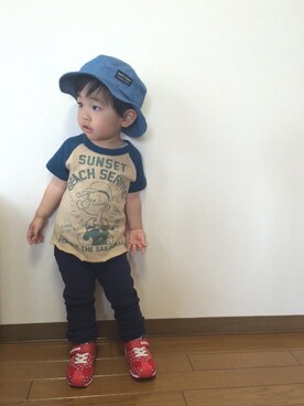 atsutoさん（キッズ・80cm）の春コーディネート