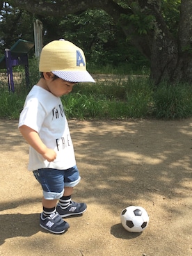 atsutoさん（キッズ・80cm）の夏コーディネート