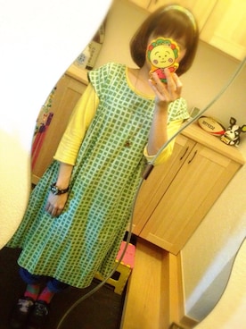「シサム工房（シサムコウボウ）のアイテム」を使った、momoliceさん（レディース・155cm）の春コーディネート