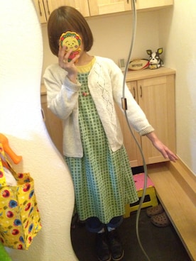「シサム工房（シサムコウボウ）のアイテム」を使った、momoliceさん（レディース・155cm）の春コーディネート