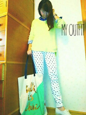 y∞shimiiiさん（レディース・162cm）の春コーディネート