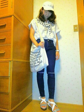 y∞shimiiiさん（レディース・162cm）の夏コーディネート