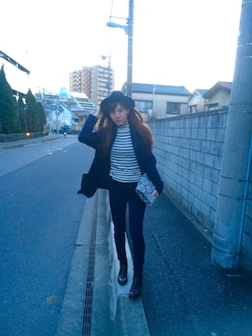 Powaさん（レディース・160cm）の冬コーディネート