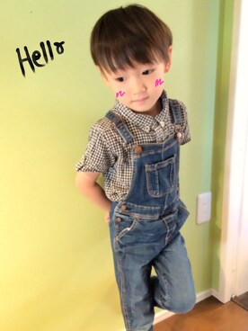 haruhina519さん（キッズ・100cm）の夏コーディネート