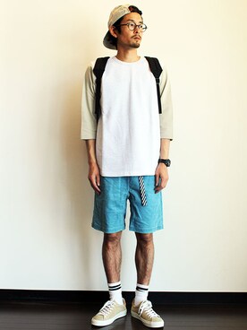 「 バックパック」｜twothings&thinkさん（メンズ・168cm）の春コーディネート