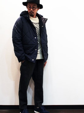 「フード」｜twothings&thinkさん（メンズ・168cm）の冬コーディネート